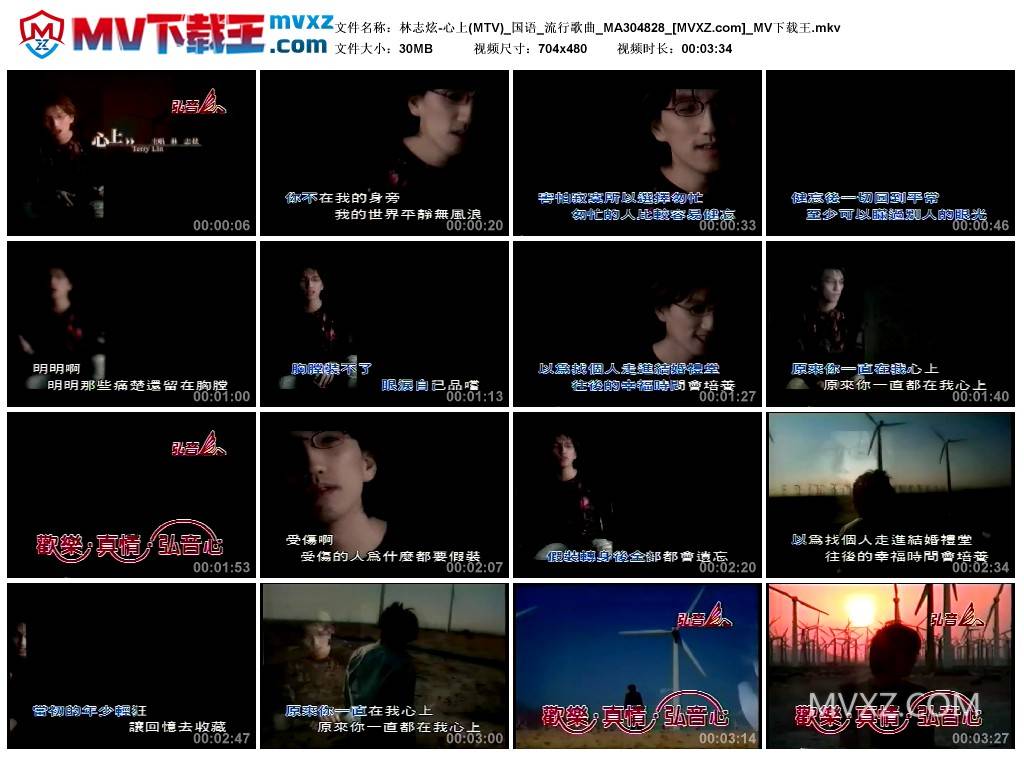 林志炫-心上(MTV)_国语_流行歌曲_MA304828